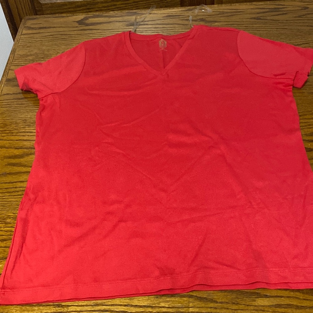 Ladies V neck t-shirt